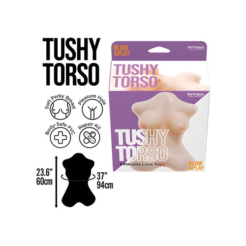 Tushy Torso Blow Up Doll