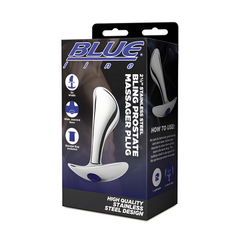 Plug Masajeador Prostate Blue Line