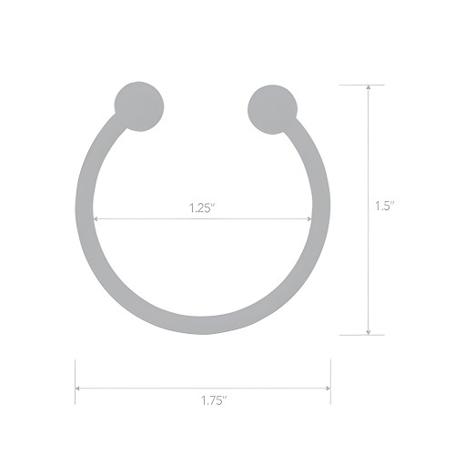 Blue Line Stainless Steel Glans Ring