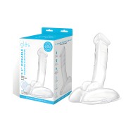 Glas Dildo de Vidrio de 7.5"