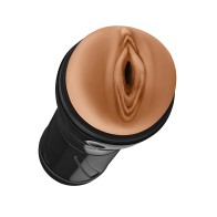 Forto V-20 Hard-Side Vagina Masturbator - Tan