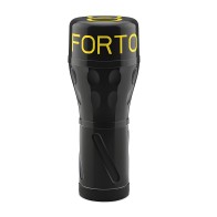 Forto V-20 Hard-Side Vagina Masturbator - Tan