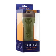 Forto Modelo B-02 Masturbador de Lado Duro - Oscuro