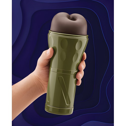 Forto Modelo B-02 Masturbador de Lado Duro - Oscuro