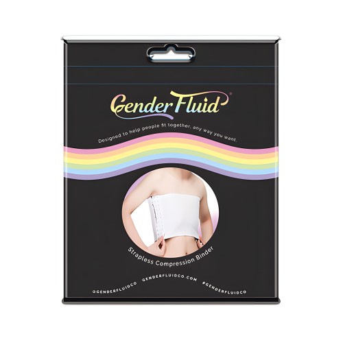 Binder de Pecho Gender Fluid - XXXL Blanco