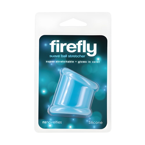 Firefly Stretch Ball Suave que Brilla en la Oscuridad - Azul