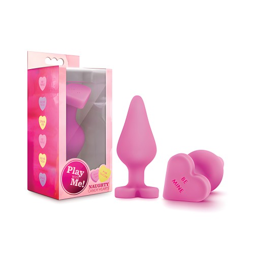 Blush Play With Me Naughty Candy Heart Plug