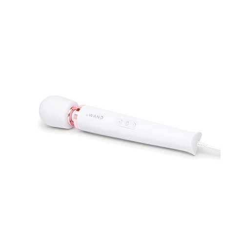 Le Wand Powerful Plug-In Vibrating Massager - White