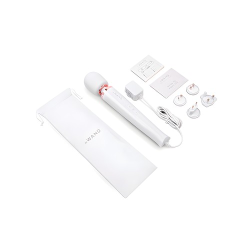 Le Wand Powerful Plug-In Vibrating Massager - White