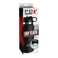 PDX Plus Fap Flask Thrill Seeker Stroker - Helado/Negro
