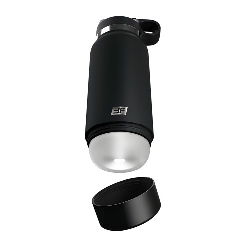 PDX Plus Fap Flask Thrill Seeker Stroker - Helado/Negro
