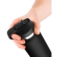 PDX Plus Fap Flask Thrill Seeker Stroker - Helado/Negro