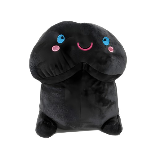 Shots Short Penis Plushie - Black 20" / 50 cm
