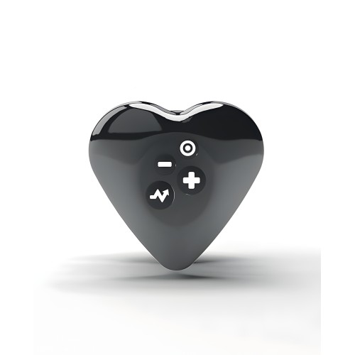 Mystim Hearts Desire eStim Layon Vibrator - Negro