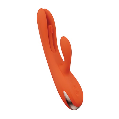 Terri App Controlled Rabbit Vibrator - Orange