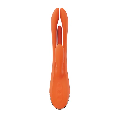Terri App Controlled Rabbit Vibrator - Orange