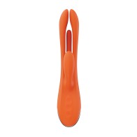 Terri App Controlled Rabbit Vibrator - Orange