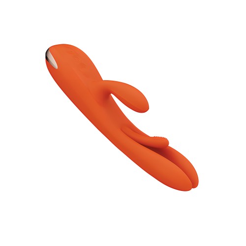 Terri App Controlled Rabbit Vibrator - Orange