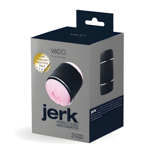 Masturbador VeDO Jerk - Negro/Rosa