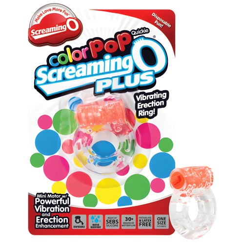 Screaming O Color Pop Quickie O Plus - Orange