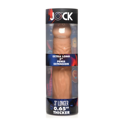 Curve Toys Jock Extra Long 3" Penis Extension Sleeve