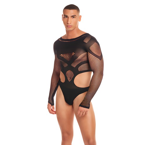 Mono de Malla Rainbow Party - Negro