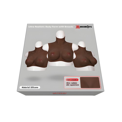 Forma de Pecho D Cup Ultra Realista