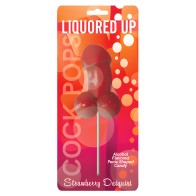 Liquored Up Cock Pop - Strawberry