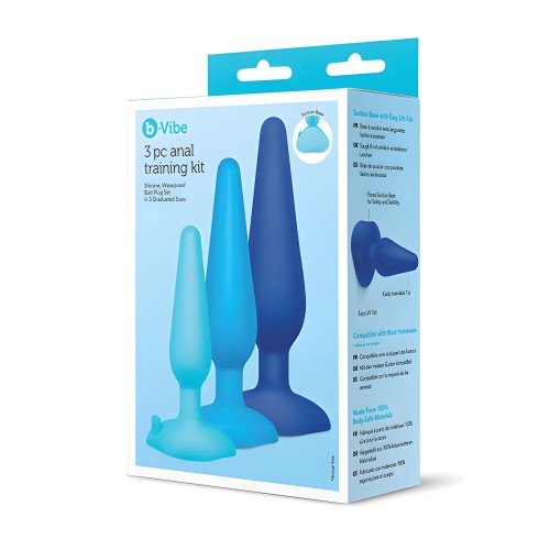 b-Vibe Kit de Entrenamiento Anal - Placer Gradual