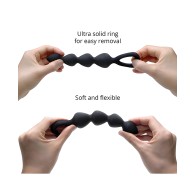 Love to Love Bing Bang Anal Bead - Black Onyx Large