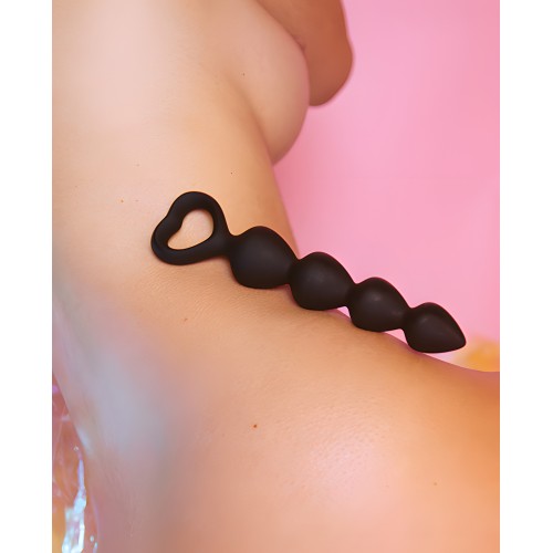 Love to Love Bing Bang Anal Bead - Black Onyx Large
