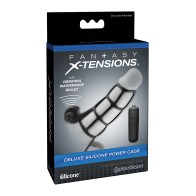 Fantasy X-tensions Deluxe Silicone Power Cage - Negro