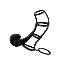 Fantasy X-tensions Deluxe Silicone Power Cage - Negro