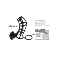Fantasy X-tensions Deluxe Silicone Power Cage - Negro
