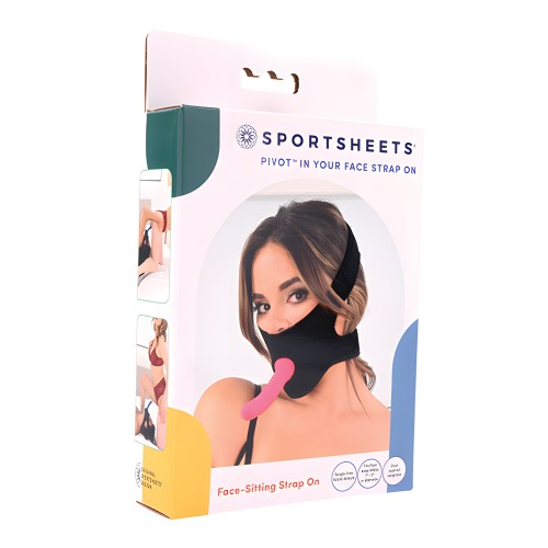 Pivot In Your Face Strap-On - Black