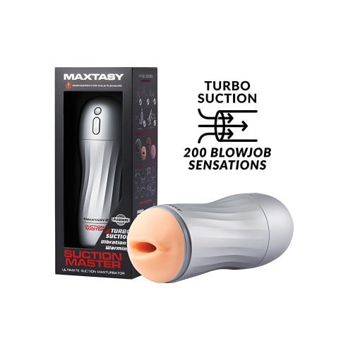 Maxtasy Suction Master Estimulador Realista - Nude