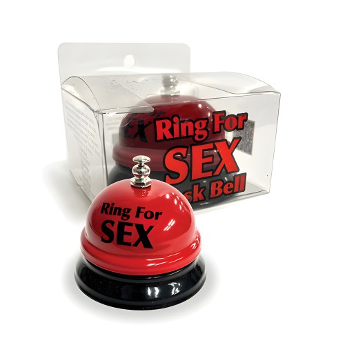 Timbre de Escritorio Ring the Bell for Sex - Rojo/Negro