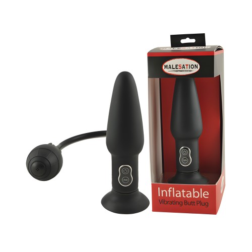 MALESATION Vibrating Inflatable Butt Plug