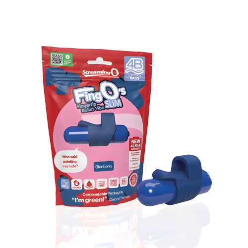 Screaming O 4B FingO Slim - Blue