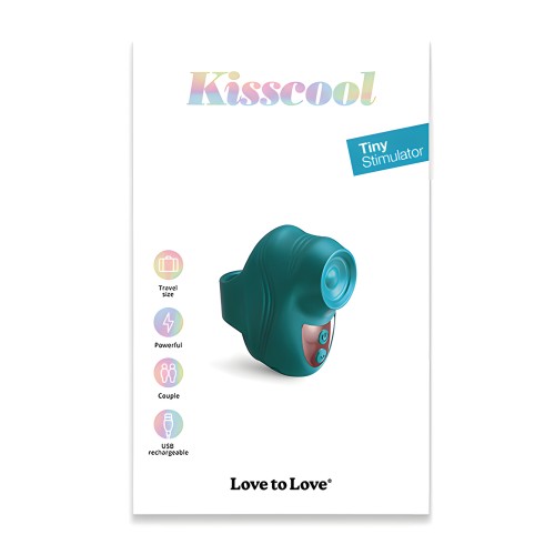 Love to Love Kisscool Finger Vibe - Teal