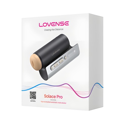 Masturbador Lovense Solace Pro con Movimiento - Negro