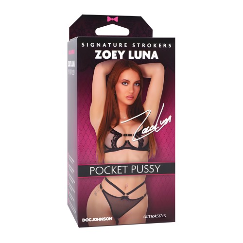 Signature Strokers ULTRASKYN Pocket Pussy - Zoey Luna, Vanilla