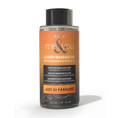 Aceite de Masaje Sensuva Me & You - Lust in Paradise