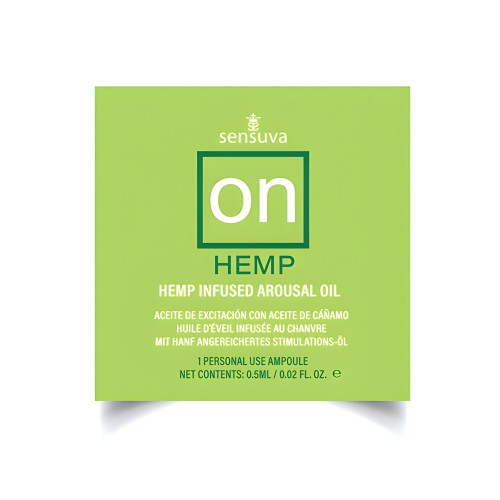 ON Hemp Arousal Oil - Single Use Ampoule Packet