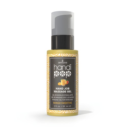 Handipop Hand Job Massage Gel - 2 oz Bottle Mango Smoothie