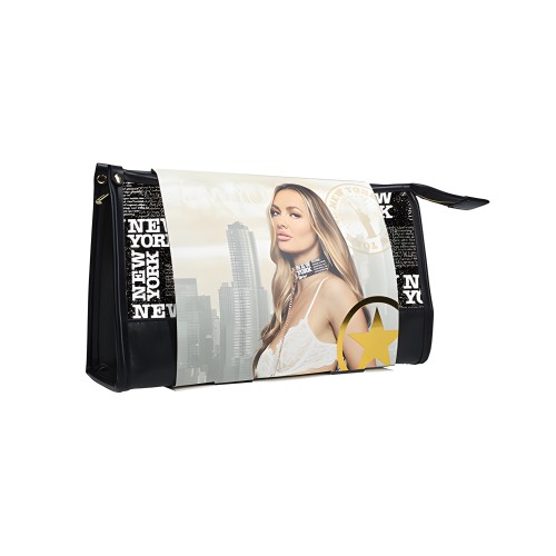 Kit de Bondage Shots Ouch! Colección NY con Bolsa - Negro