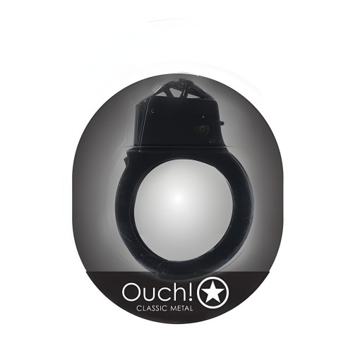 Esposas Clásicas de Metal Shots Ouch! - Negros