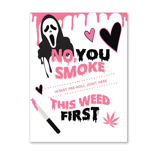 Halloween GhostFace Card