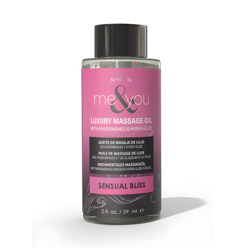 Aceite de Masaje Sensuva Me &amp; You - 2 oz Sensual Bliss
