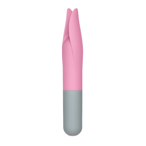 Rock Candy Cherry Flicker Clit Tickler - Rosa/Gris